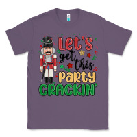 Lavender lets get this party crackin Classic Tee - MaliasSmallBusiness