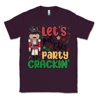 Plum lets get this party crackin Classic Tee - MaliasSmallBusiness