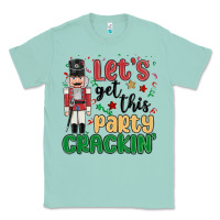 Seafoam lets get this party crackin Classic Tee - MaliasSmallBusiness