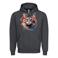 Smoke cat9 Zipper Hoodie - Unal Design