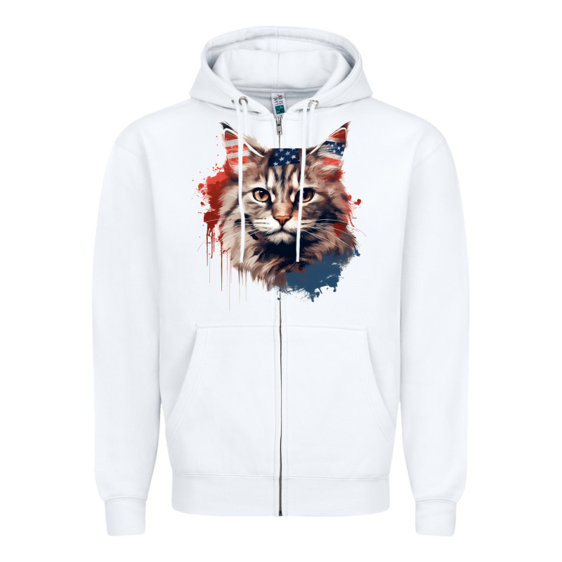 Cat9 Zipper Hoodie by Unal Design | Teevron