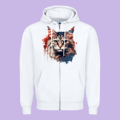 Zipper Hoodie cat9
