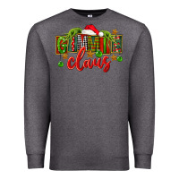 Charcoal Heather Christmas gimmie claus Premium Sweatshirt - FaDigitalArtStudio