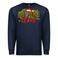 Navy Christmas gimmie claus Premium Sweatshirt - FaDigitalArtStudio