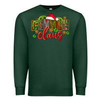 Sports Green Christmas gimmie claus Premium Sweatshirt - FaDigitalArtStudio