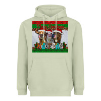 Matcha merry christmas heifers Heavyweight Hoodie - RanaPortraitStore