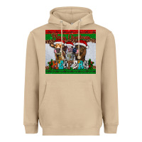 Mushroom merry christmas heifers Heavyweight Hoodie - RanaPortraitStore