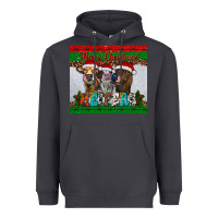 Smoke merry christmas heifers Heavyweight Hoodie - RanaPortraitStore