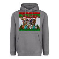 Storm merry christmas heifers Heavyweight Hoodie - RanaPortraitStore
