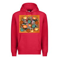 Cardinal cowhide pumpkin Premium Hoodie - AdoDesignShop