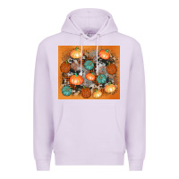 Lilac cowhide pumpkin Premium Hoodie - AdoDesignShop