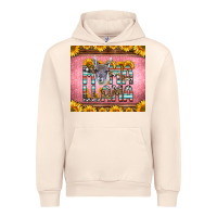 Sandshell mama llama sunflowers Urban Hoodie - LillyAllenDesigns