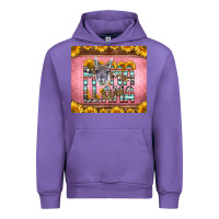 Tulip mama llama sunflowers Urban Hoodie - LillyAllenDesigns