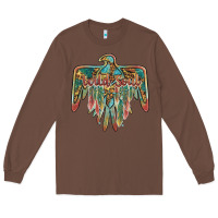 Chestnut wild soul thunderbird Long Sleeve Tee - BarkalooDesign