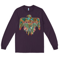 Plum wild soul thunderbird Long Sleeve Tee - BarkalooDesign