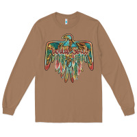 Toasted Coconut wild soul thunderbird Long Sleeve Tee - BarkalooDesign