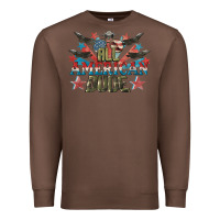 Chestnut All American dude 4th of July Premium Sweatshirt - CowGirlArtShop