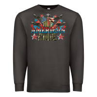 Smoke All American dude 4th of July Premium Sweatshirt - CowGirlArtShop