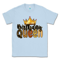 Dusty Blue birthday queen Classic Tee - MaliasSmallBusiness