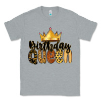 Heather Grey birthday queen Classic Tee - MaliasSmallBusiness