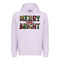 Lilac merry and bright Premium Hoodie - AdoDesignShop