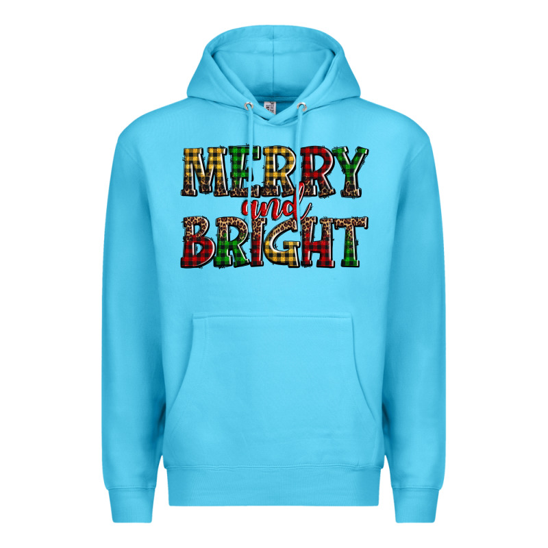 Merry And Bright Premium Hoodie by AdoDesignShop | Teevron