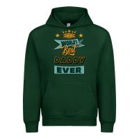 Forest Green world's best daddy ever Urban Hoodie - Jasminsmagicworld