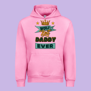 World's Best Daddy Ever Urban Hoodie Designed By Jasminsmagicworld