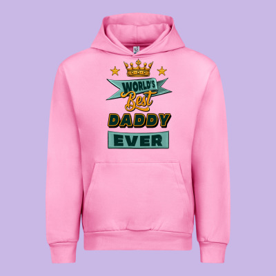World's Best Daddy Ever Urban Hoodie Designed By Jasminsmagicworld