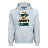 Heather Grey world's best daddy ever Urban Hoodie - Jasminsmagicworld