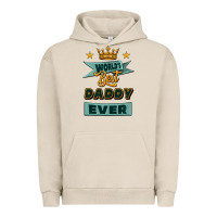 Pigment French Oak world's best daddy ever Urban Hoodie - Jasminsmagicworld