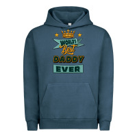 Pigment Midnight Navy world's best daddy ever Urban Hoodie - Jasminsmagicworld