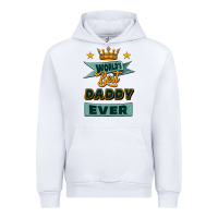 White world's best daddy ever Urban Hoodie - Jasminsmagicworld