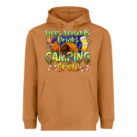 Meerkat fires friends drinks camping crew Heavyweight Hoodie - Zillion Design Studio
