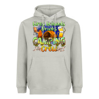 Moon Dust fires friends drinks camping crew Heavyweight Hoodie - Zillion Design Studio