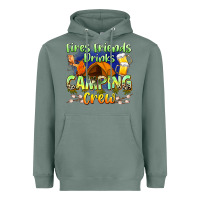Sage fires friends drinks camping crew Heavyweight Hoodie - Zillion Design Studio
