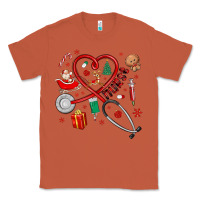 Copper christmas nurse Classic Tee - MaliasSmallBusiness