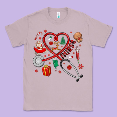 Classic Tee christmas nurse