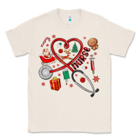 Natural christmas nurse Classic Tee - MaliasSmallBusiness