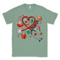 Sage christmas nurse Classic Tee - MaliasSmallBusiness