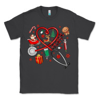 Smoke christmas nurse Classic Tee - MaliasSmallBusiness