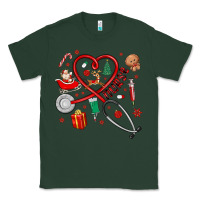 Sports Green christmas nurse Classic Tee - MaliasSmallBusiness