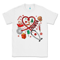 White christmas nurse Classic Tee - MaliasSmallBusiness
