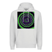 Dove Grey halloween tie dye pattern black Premium Hoodie - RanaPortraitStore