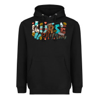 Black nurse mom Heavyweight Hoodie - texasbilliewilder