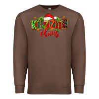 Chestnut Christmas kizzie claus Premium Sweatshirt - FaDigitalArtStudio