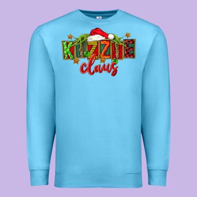 Christmas Kizzie Claus Premium Sweatshirt Designed By Fadigitalartstudio