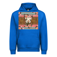 Cobalt llama and roses glitter Urban Hoodie - LillyAllenDesigns