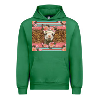 Emerald llama and roses glitter Urban Hoodie - LillyAllenDesigns
