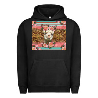 Pigment Black llama and roses glitter Urban Hoodie - LillyAllenDesigns